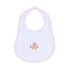 Frosted Wonderland Embroidered Bib - Pink - Magnolia Baby Girl