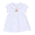 Frosted Wonderland Collared Short Sleeve Dress - Pink - Magnolia Baby Girl