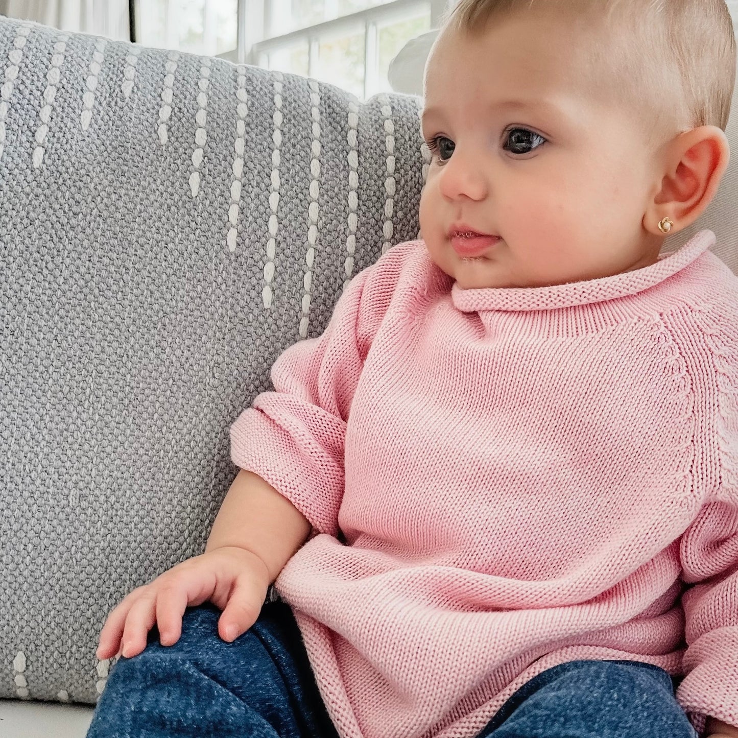 Essentials Knits Raglan Sweater - Pink