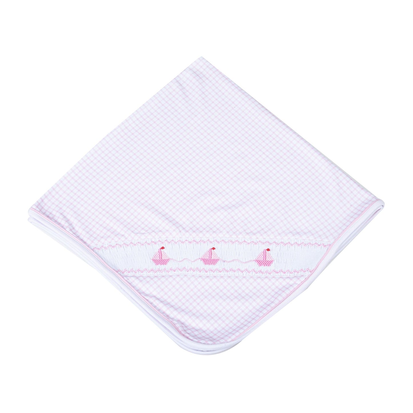 Ahoy Baby Classics Receiving Blanket - Pink - Magnolia BabyReceiving Blanket