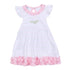 Alligator Pie Embroidered Dress - Pink - Magnolia BabyDress