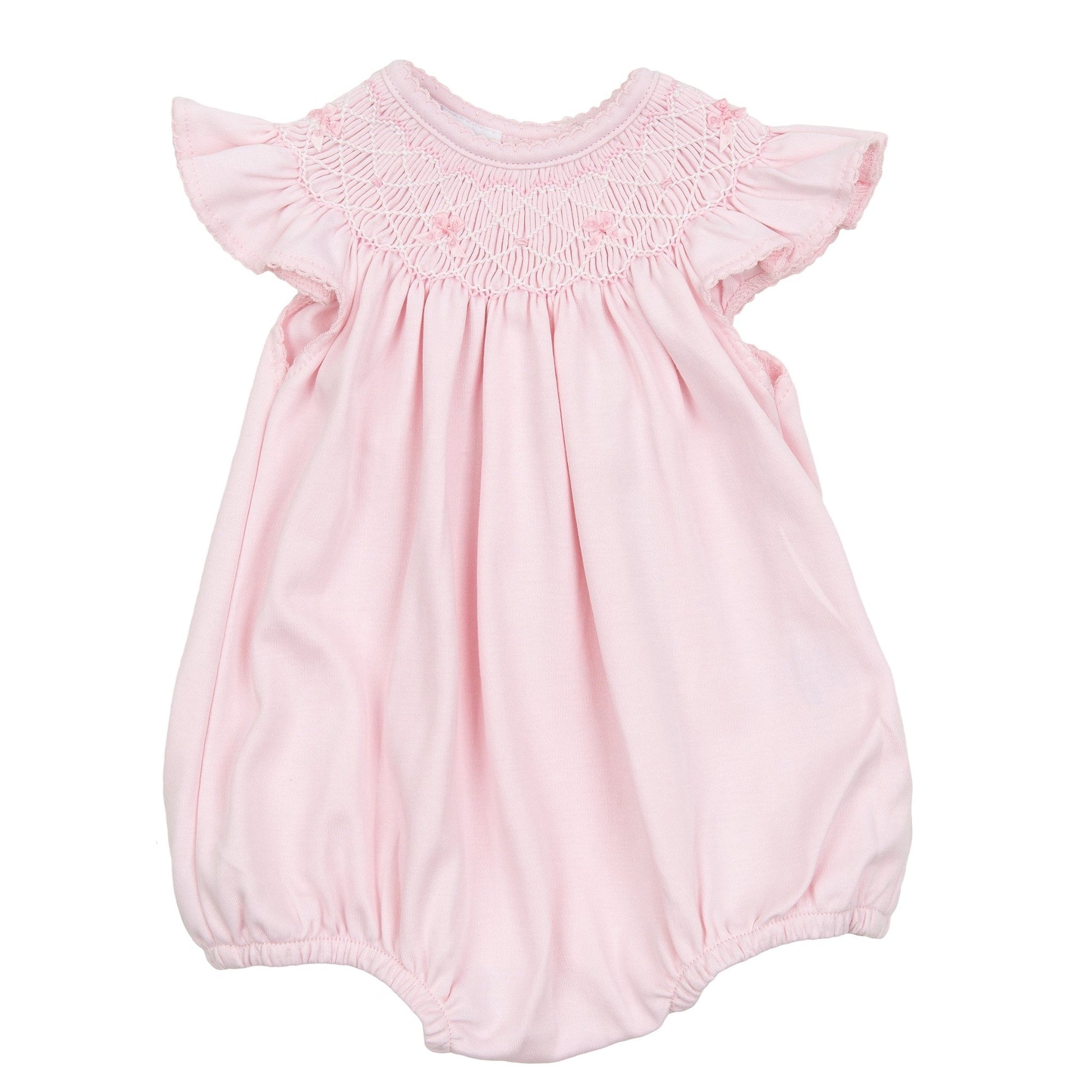 Amelia's Classics Solid Bishop Bubble - Magnolia Baby Girl