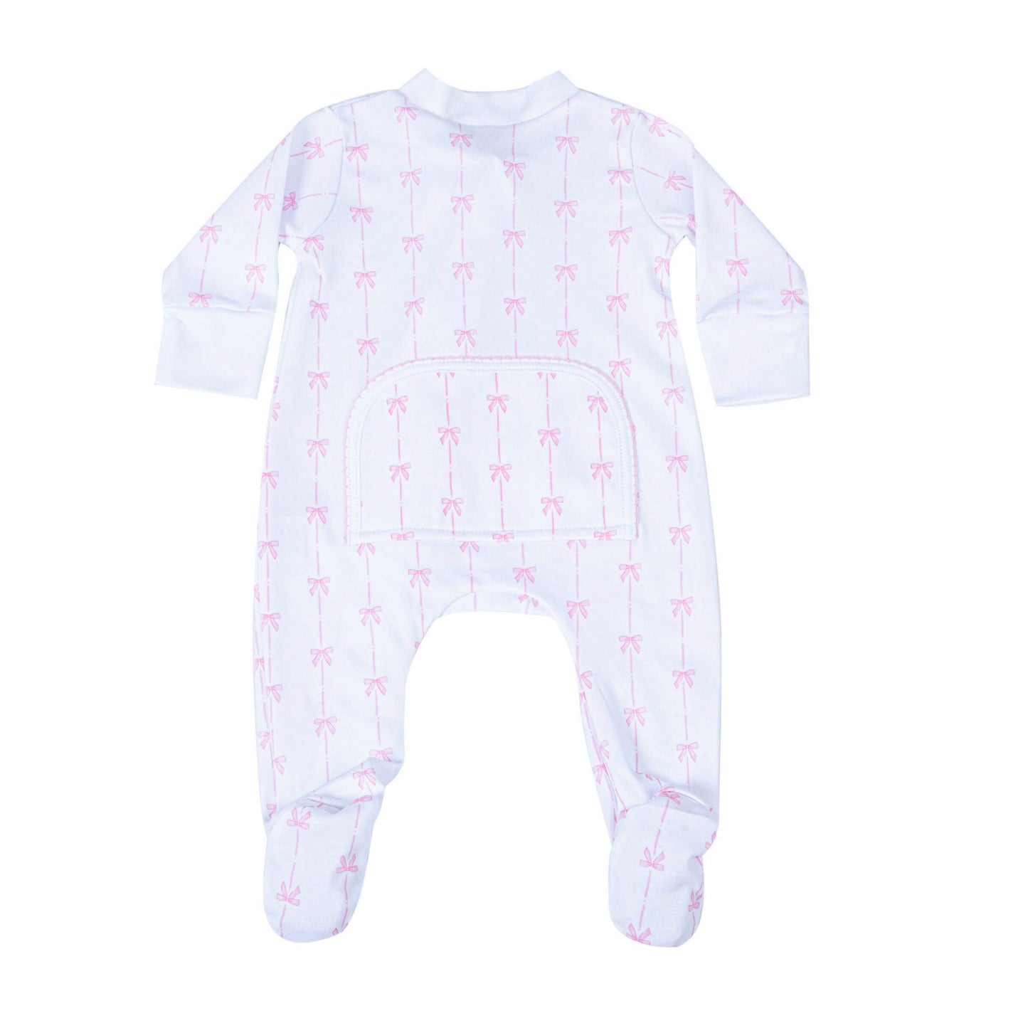 Amelia's Classics Zip Footie - Magnolia Baby Girl