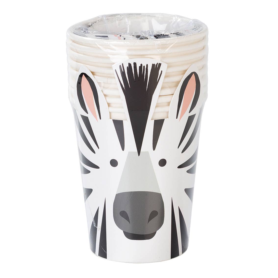 Animal Party Zebra Cups - 8 Pack - Magnolia BabyParty Supplies