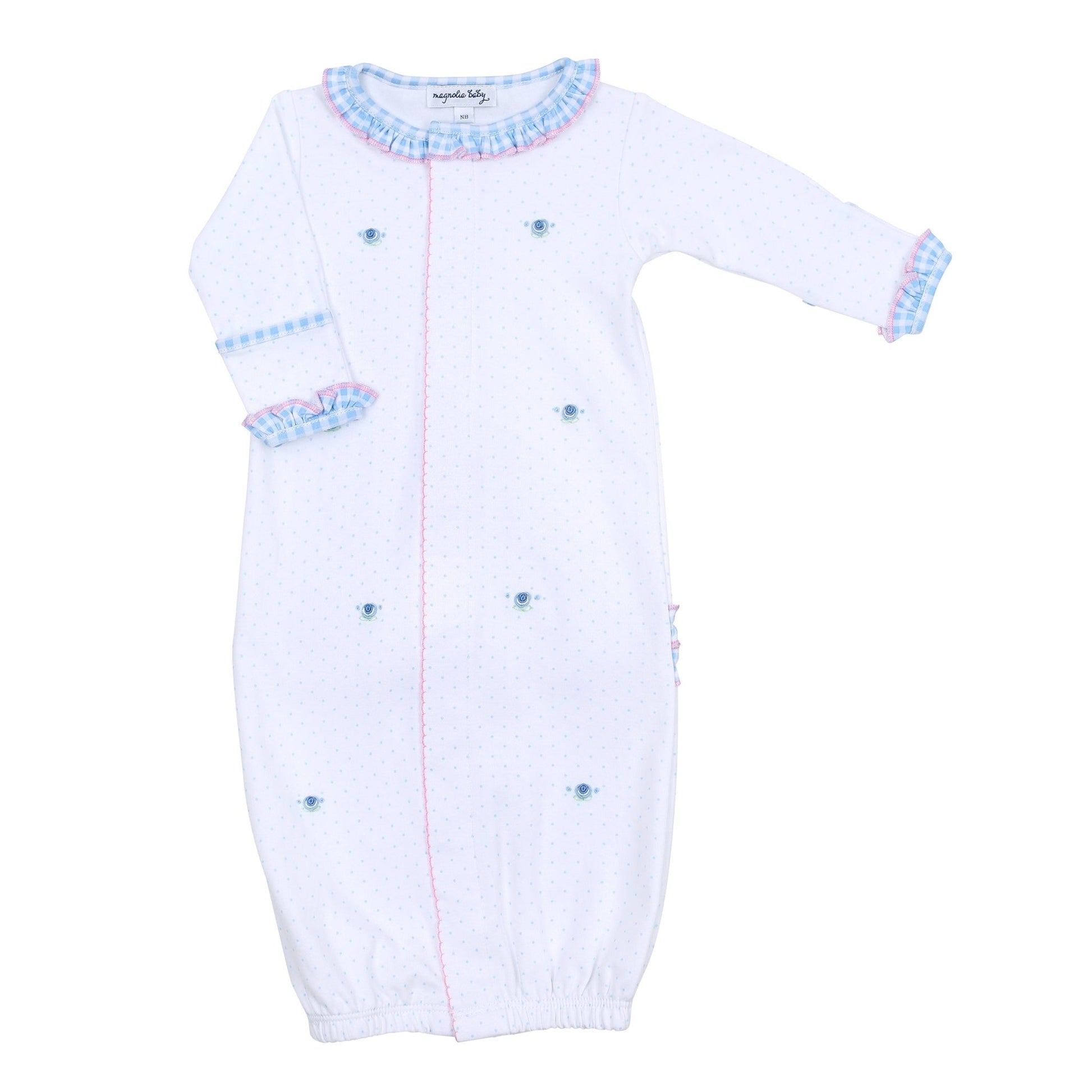 Anna's Classics Scattered Ruffle Converter - Magnolia BabyConverter Gown