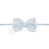 Anne Headband with Grosgrain Bow - Millenium Blue - Magnolia BabyHeadband