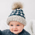 Atlantic Blue Buffalo Check Hat - Magnolia BabyWinter Hat