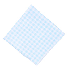  Baby Checks Blue Swaddle Blanket - Magnolia BabySwaddle Blanket