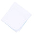 Baby Joy Receiving Blanket with Blue Crochet Trim - Magnolia BabyReceiving Blanket