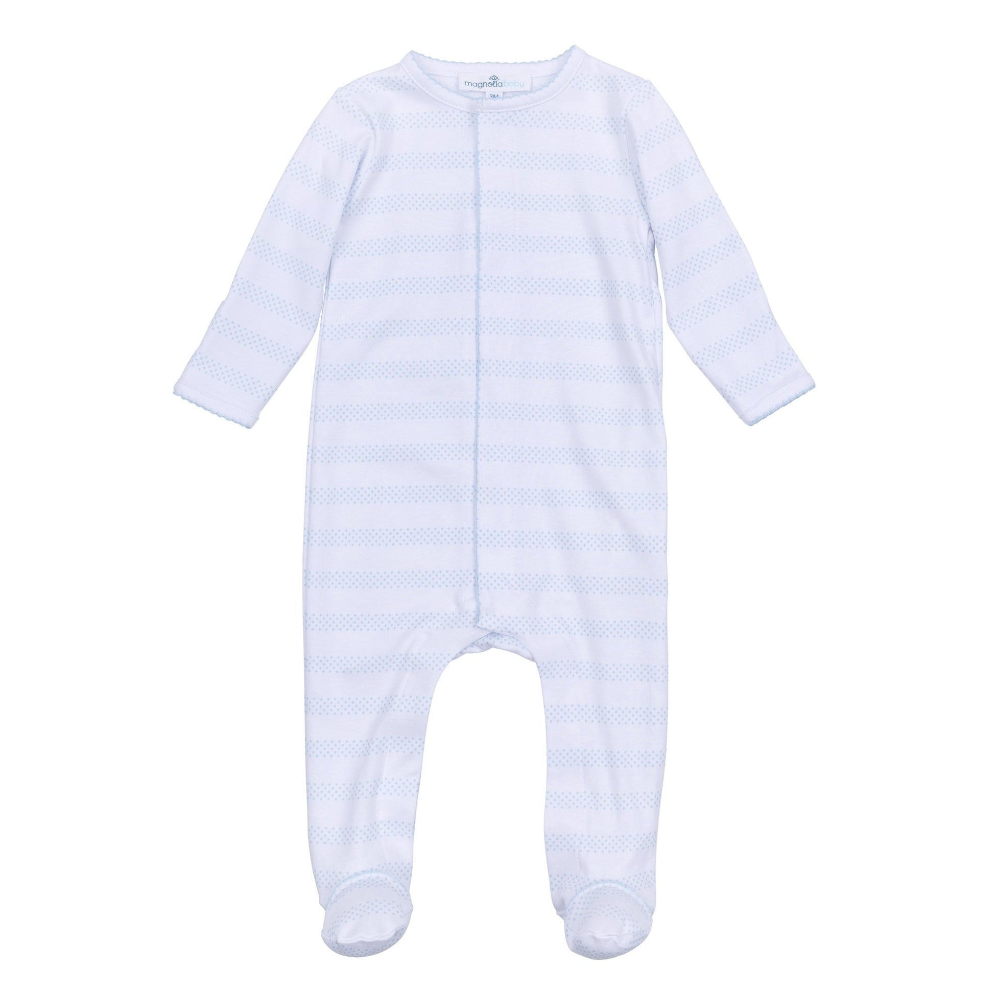 Baby of Mine Footie - Light Blue - Magnolia BabyFootie