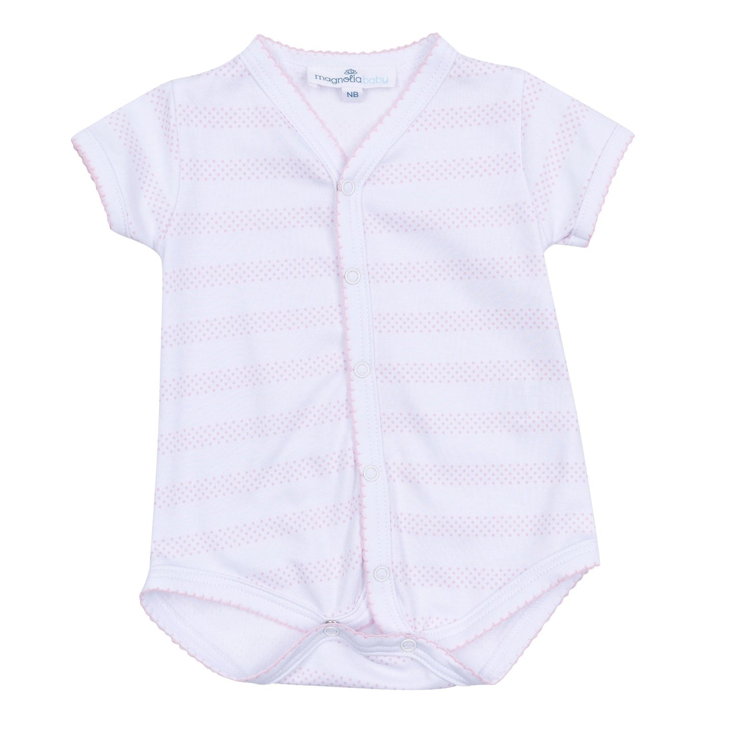 Baby of Mine Front Snap Bodysuit - Pink - Magnolia BabyBodysuit