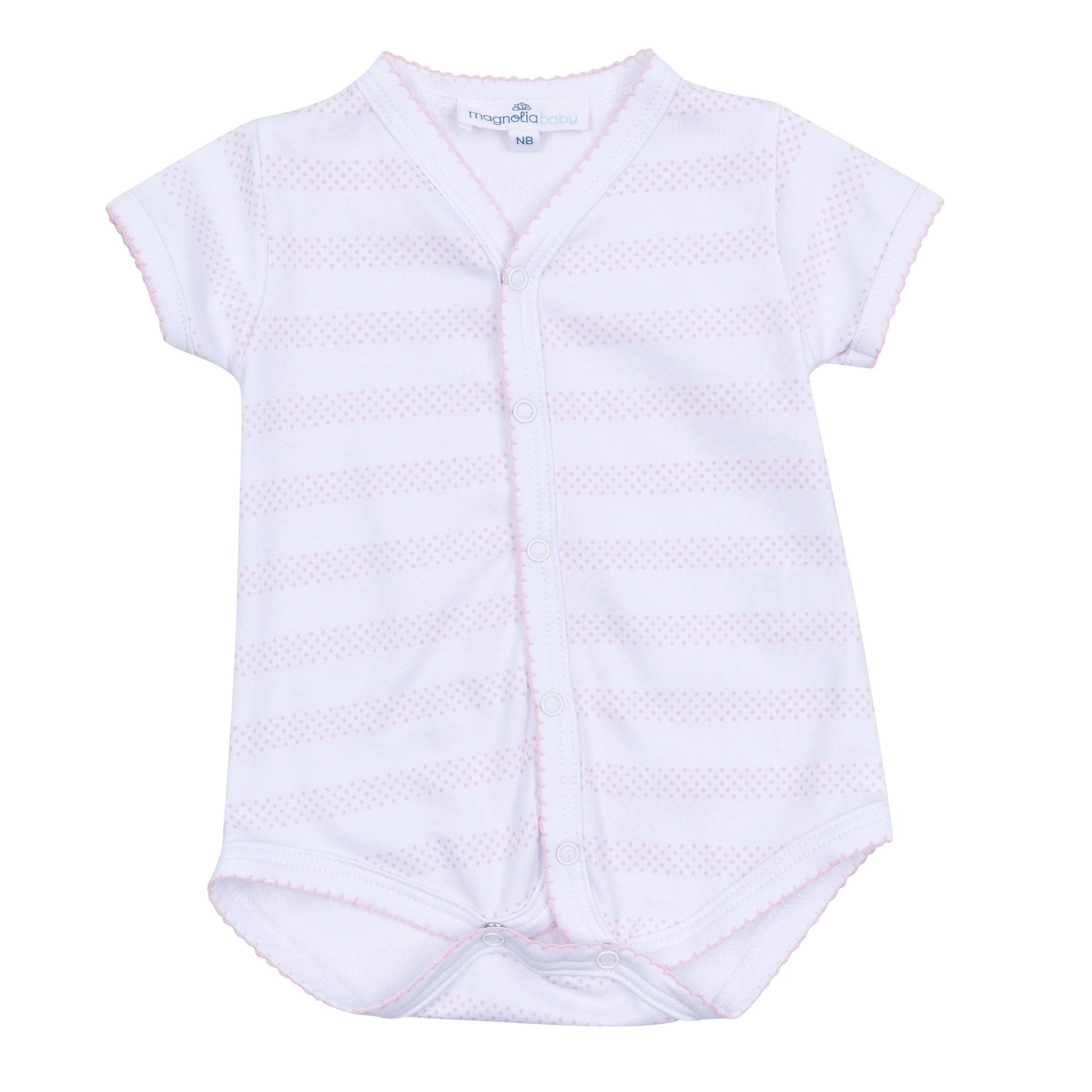 Baby of Mine Front Snap Bodysuit - Pink - Magnolia BabyBodysuit