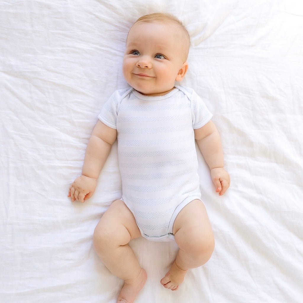Baby of Mine Lap Bodysuit - Light Blue - Magnolia BabyBodysuit