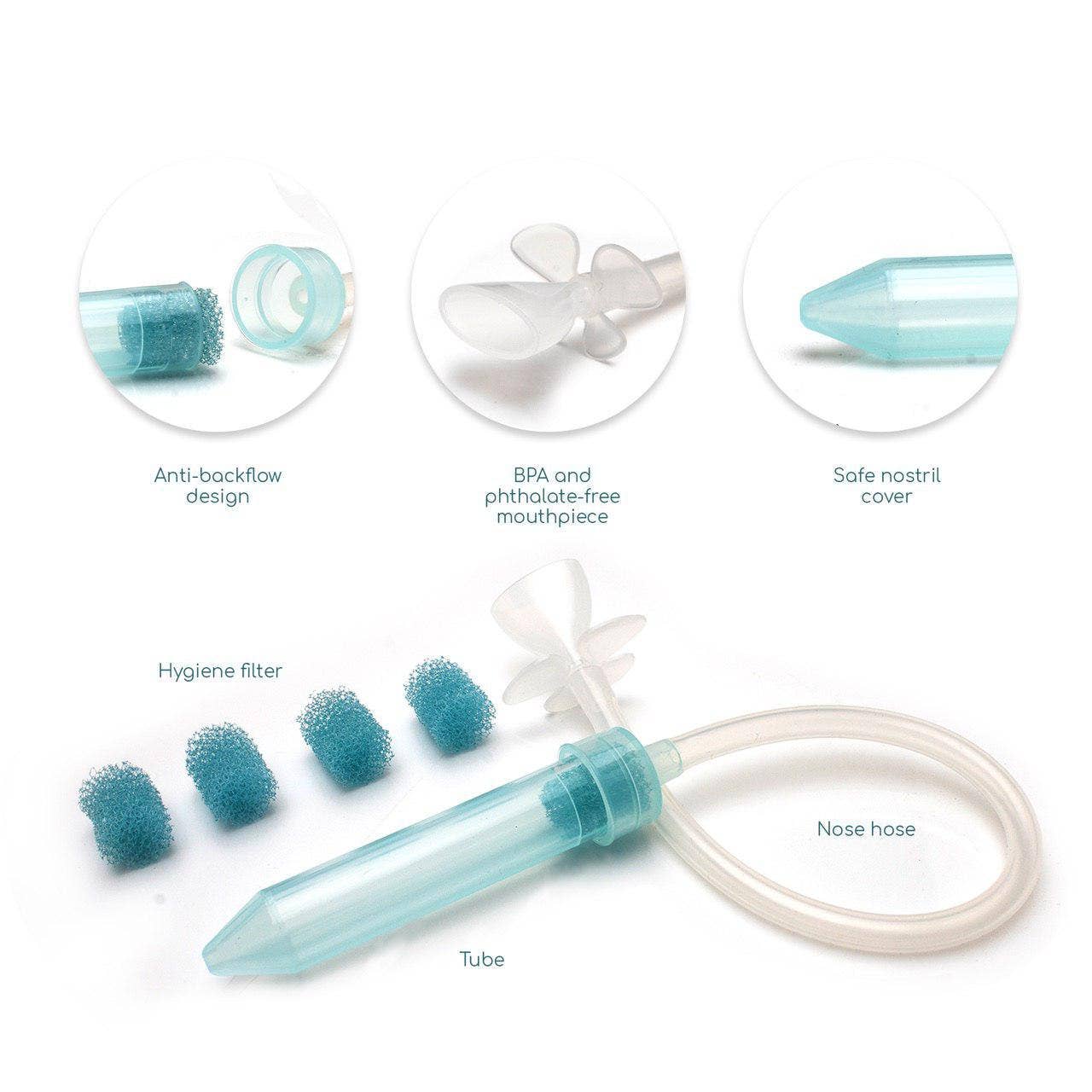 Baby Snot Sucker (Blue) - Magnolia BabyHealth Care