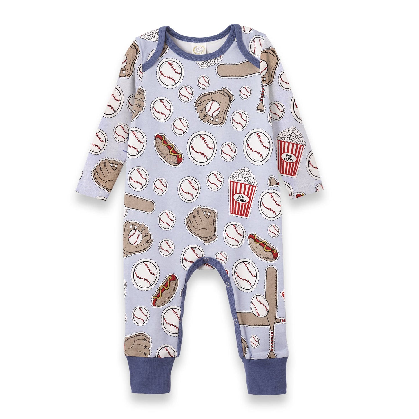 Batter Up Bamboo Romper - Magnolia BabyRomper
