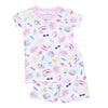 Beach Party Pink Infant/Toddler Short Pajamas - Magnolia BabyShort Pajamas