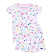  Beach Party Pink Infant/Toddler Short Pajamas - Magnolia BabyShort Pajamas