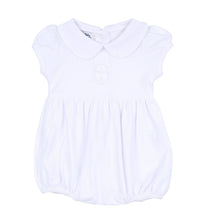  Blessed Embroidered Girl Bubble - White - Magnolia BabyBubble