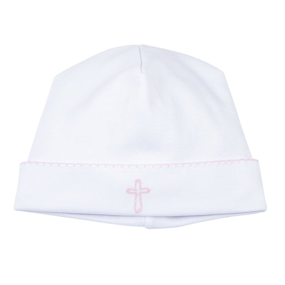 Blessed Embroidered Hat - Pink - Magnolia BabyHat