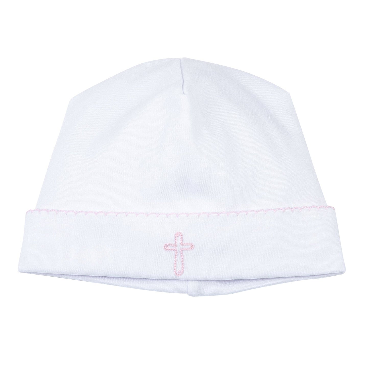 Blessed Embroidered Hat - Pink - Magnolia Baby Girl