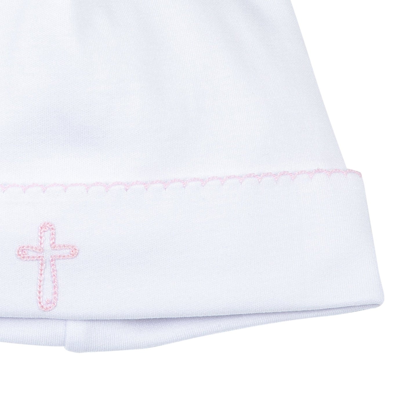 Blessed Embroidered Hat - Pink - Magnolia Baby Girl