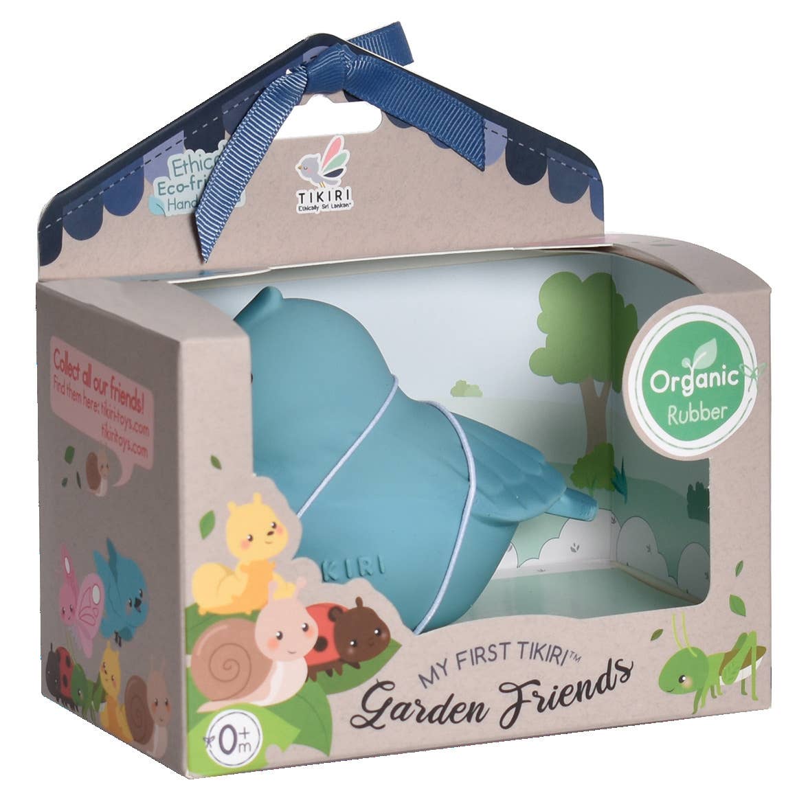 Bluebird Natural Rubber Teether, Rattle, & Bath Toy - Magnolia BabyTeether