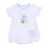 Boo Crew! Applique Short Sleeve Bubble - Light Blue - Magnolia BabyBubble