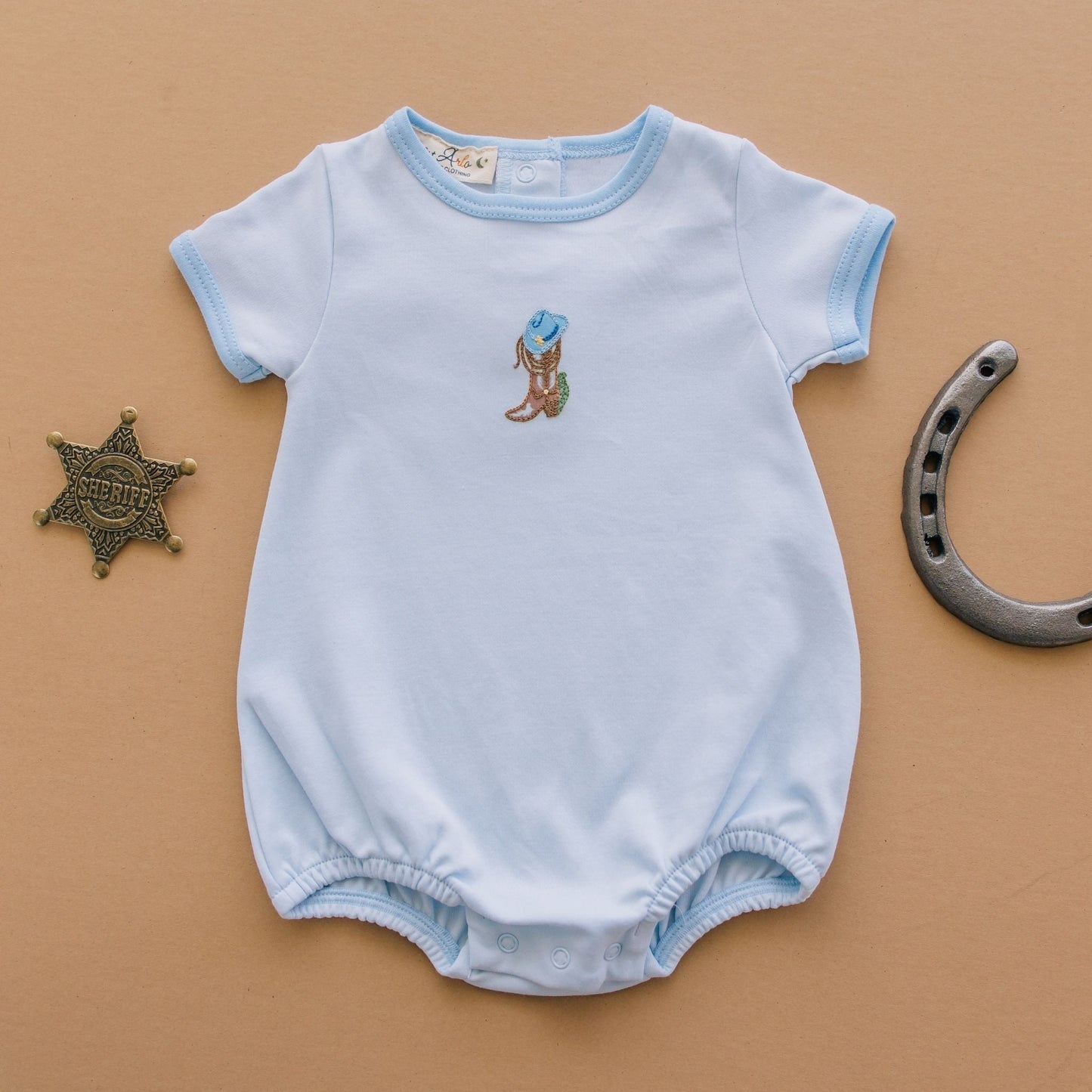 Boots and Blooms Bubble - Light Blue - Luna and ArloBubble