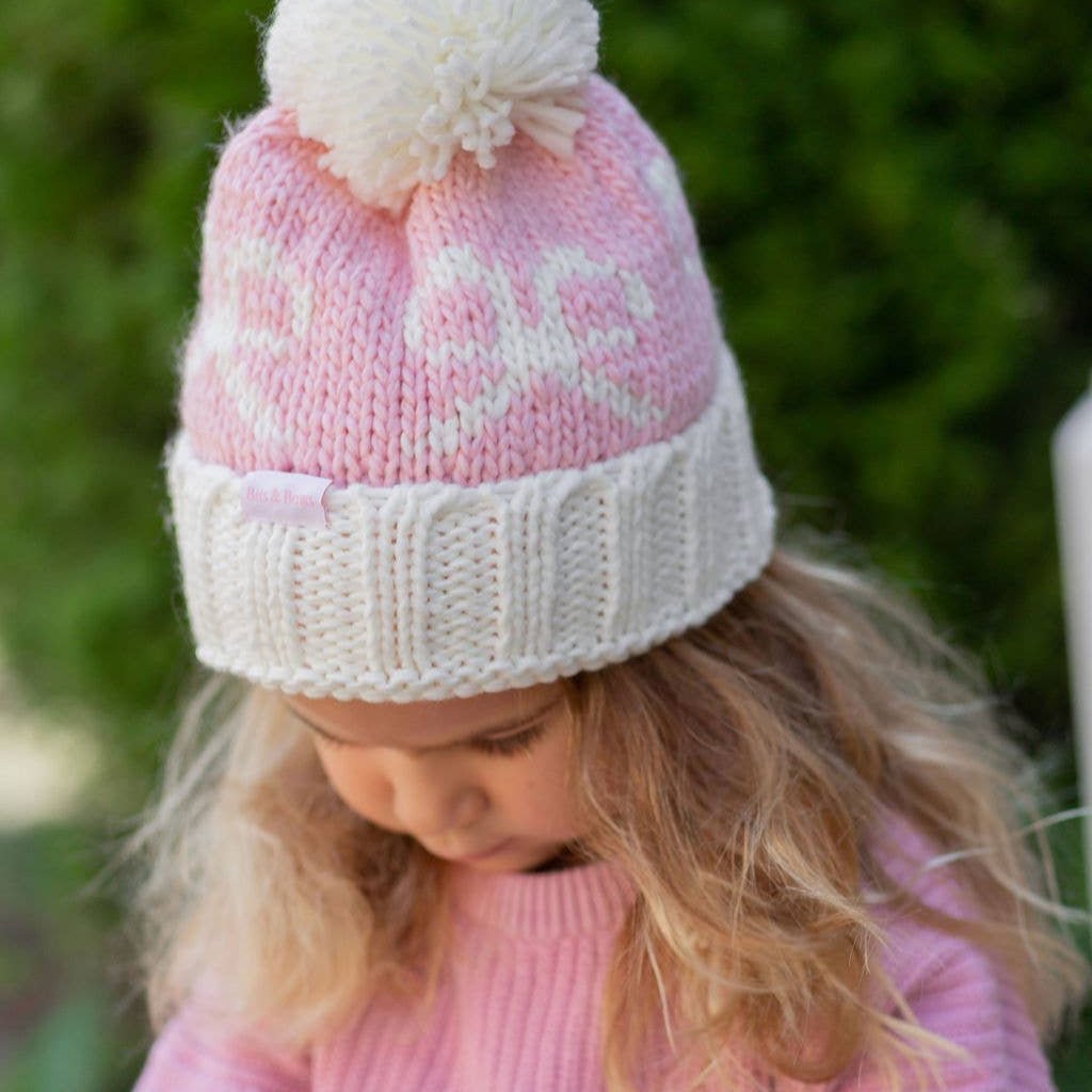 Bows Bobble Hat - Magnolia BabyWinter Hat