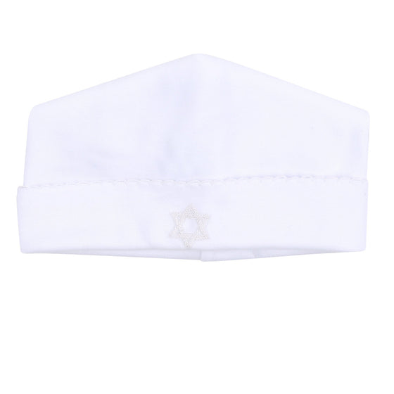 Brit Milah White White Embroidered Hat - Magnolia BabyHat