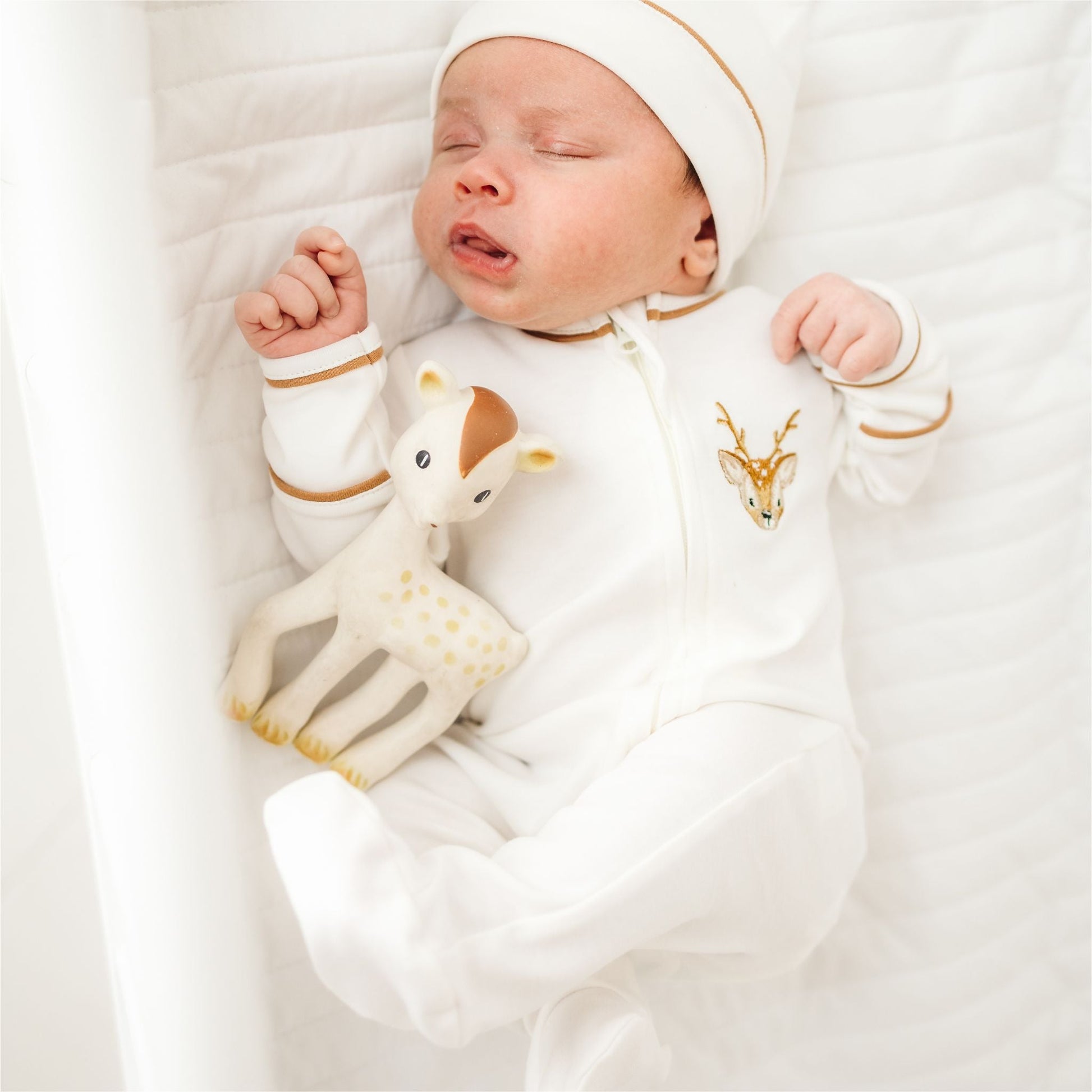 Buckhead Zip Footie - Magnolia BabyFootie