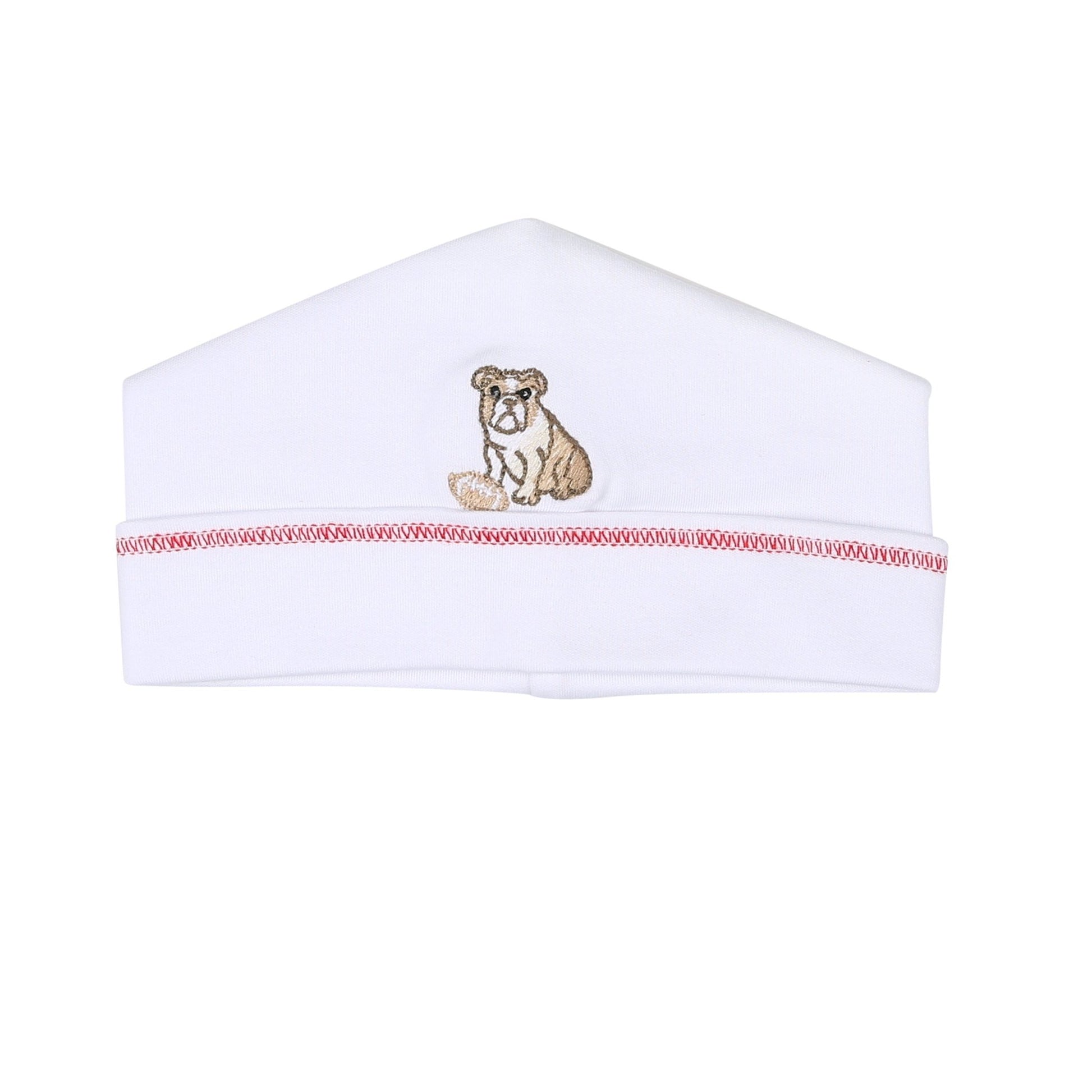 Bulldog Football Embroidered Hat - Magnolia BabyHat