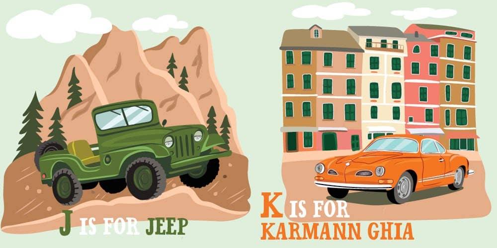 C Is for Car : An ABC Car Primer - Magnolia BabyBook