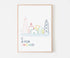 C is for Chicago Skyline Art Print - Magnolia BabyWall Art
