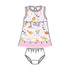 Cake, Presents, Party! Dress Set in Pink - Magnolia BabyDress
