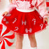 Candy Cane Coquette Sequin Christmas Tutu - Magnolia BabyTutu