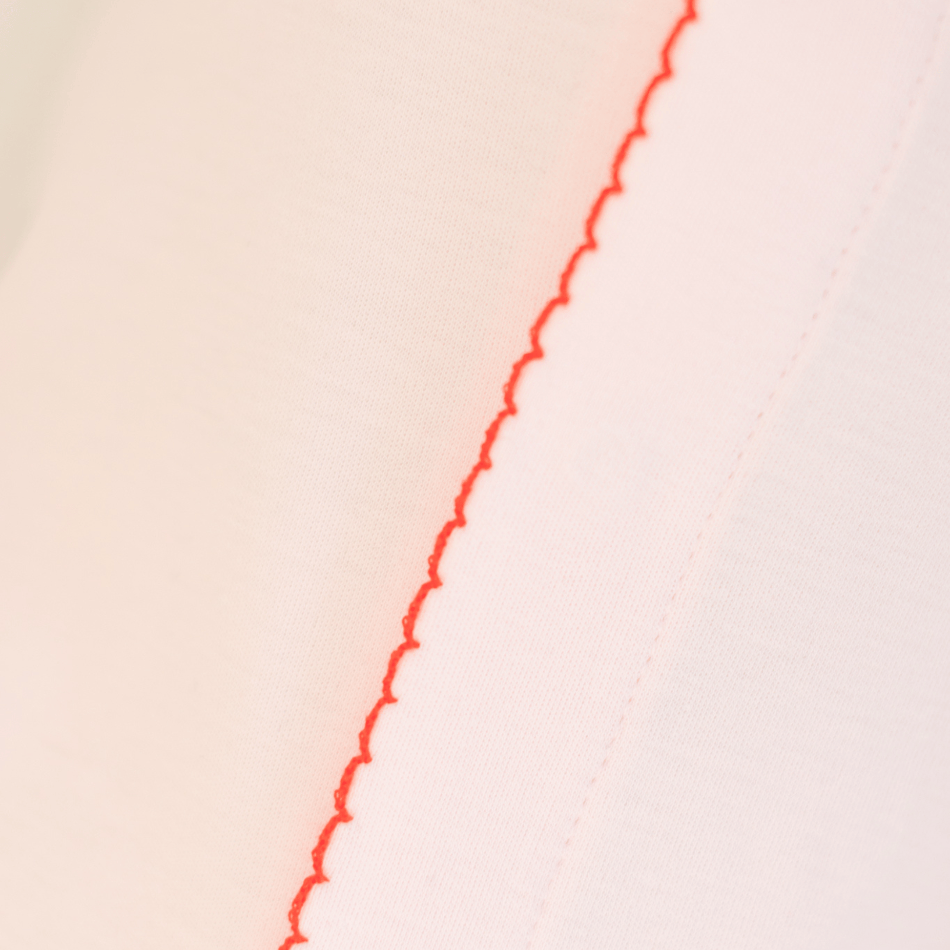 Candy Cane Lane Embroidered Ruffle Footie - Magnolia BabyFootie