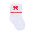 Candy Cane Lane Embroidered Socks - Magnolia BabySocks