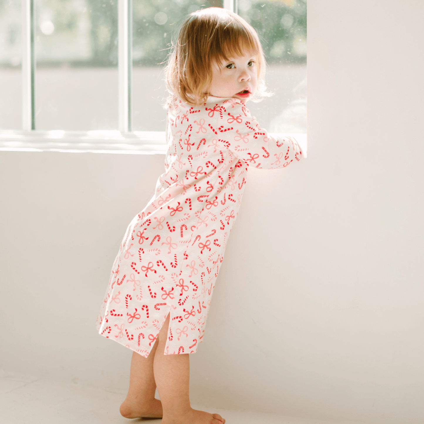 Candy Cane Lane Nightdress - Magnolia BabyNightdress