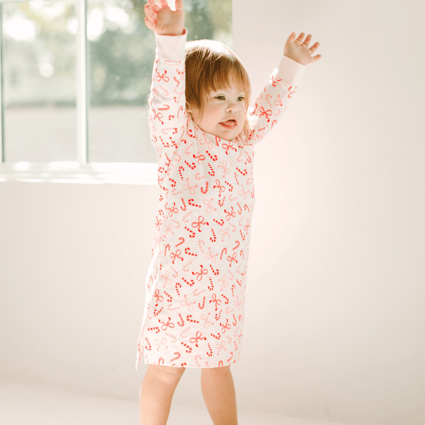 Candy Cane Lane Nightdress - Magnolia BabyNightdress