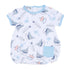 Catch Some Waves Short Sleeve Boy Bubble - Magnolia BabyBubble