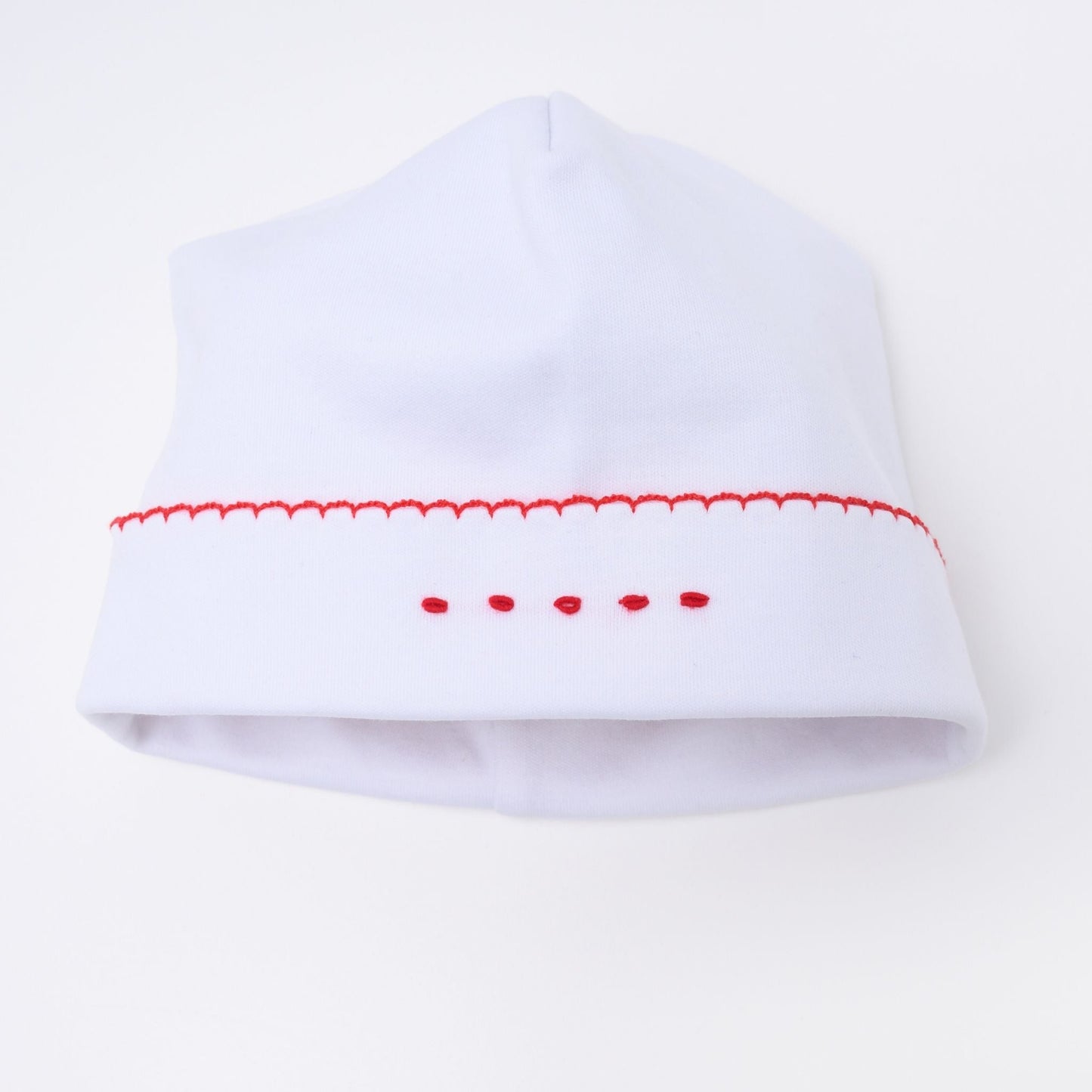 Chris Classics Embroidered Hat - White Red - Magnolia BabyHat