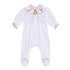 Christmas Joy Classics Bishop Footie - Red Girl - Magnolia BabyFootie