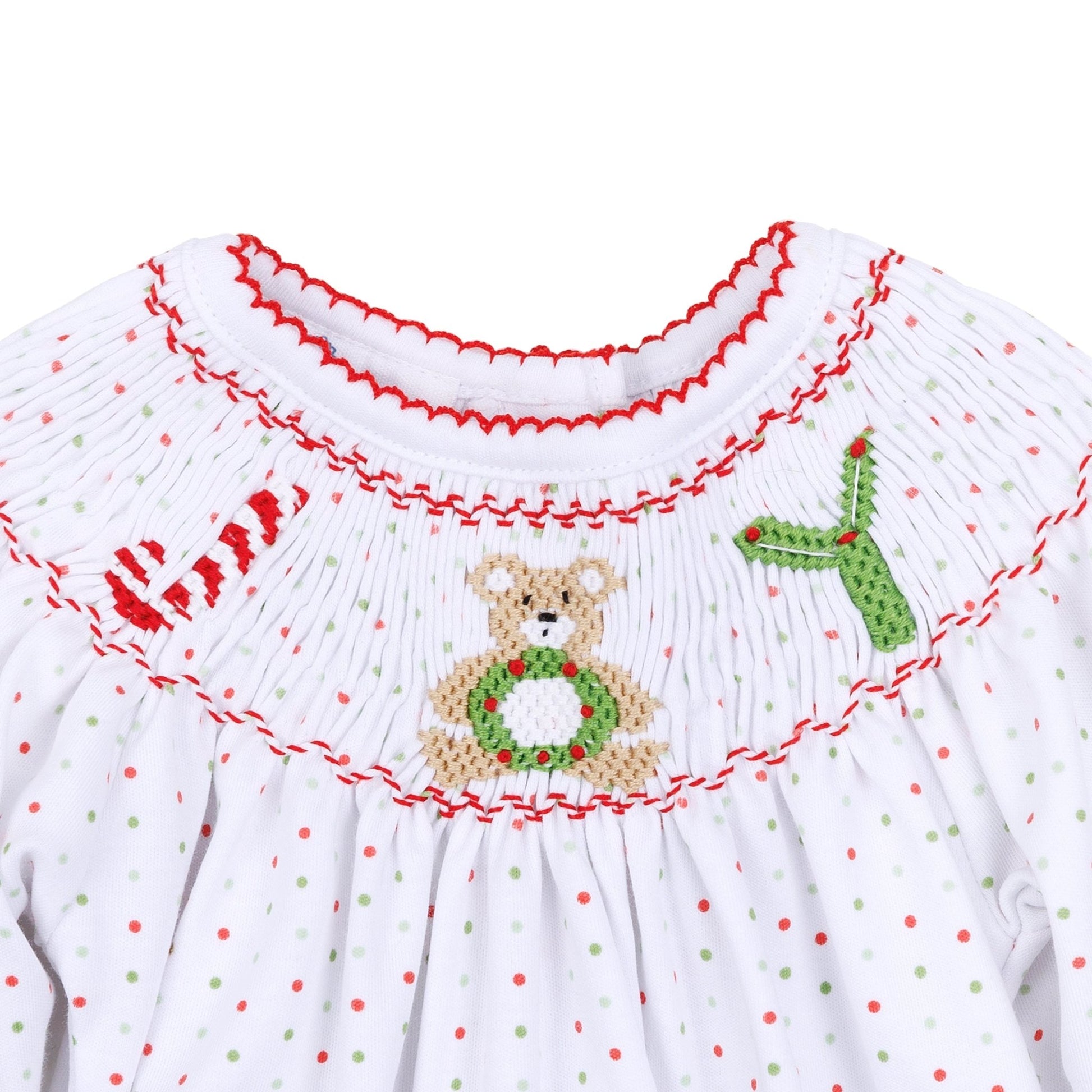 Christmas Joy Classics Bishop Gown - Red Boy - Magnolia BabyGown