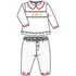 Christmas Joy Classics Smocked 2pc Pant Set - Red Boy - Magnolia Baby2pc Pant Set