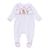 Christmas Joy Classics Smocked Footie - Red Girl - Magnolia BabyFootie