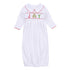 Christmas Joy Classics Smocked Pleated Gown - Red Boy - Magnolia BabyGown