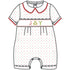 Christmas Joy Classics Smocked Short Playsuit - Red Boy - Magnolia BabyShort Playsuit