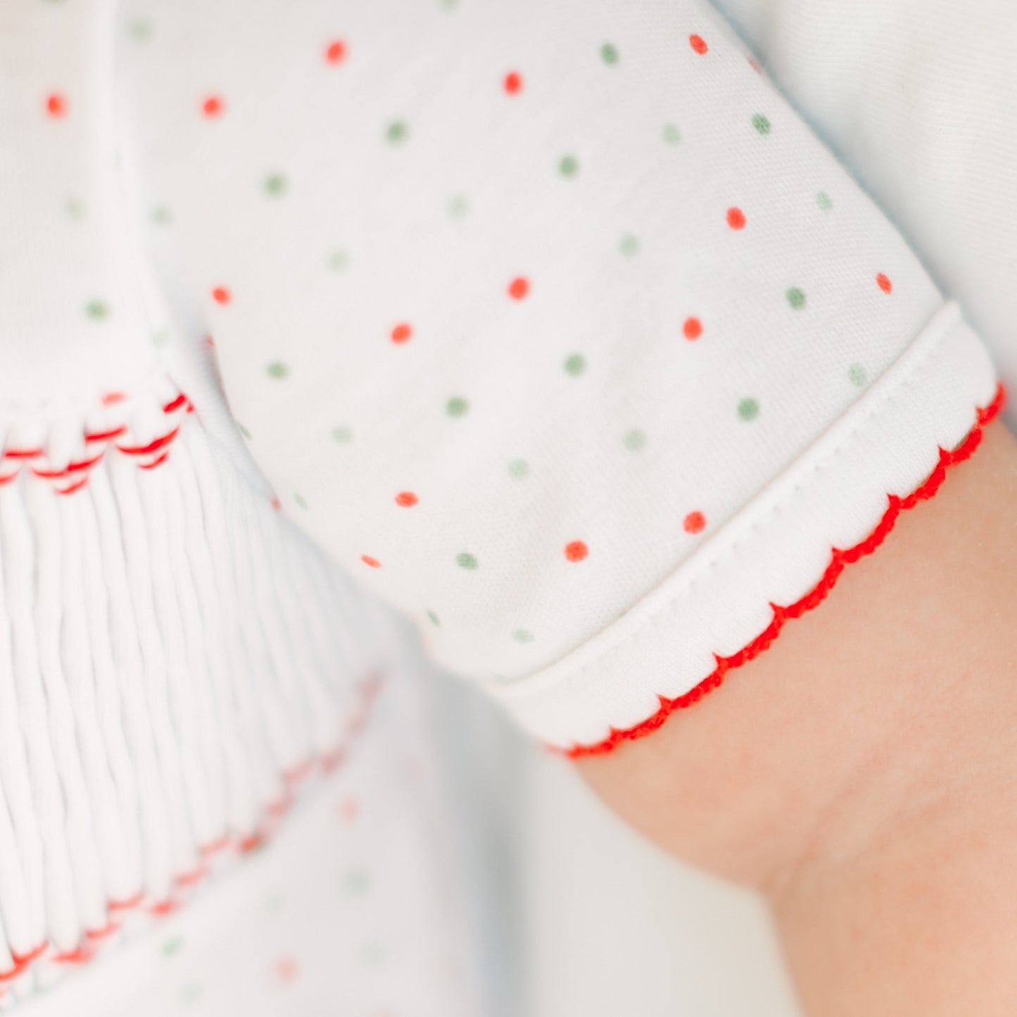 Christmas Joy Classics Smocked Short Sleeve Bubble - Red Boy - Magnolia BabyBubble