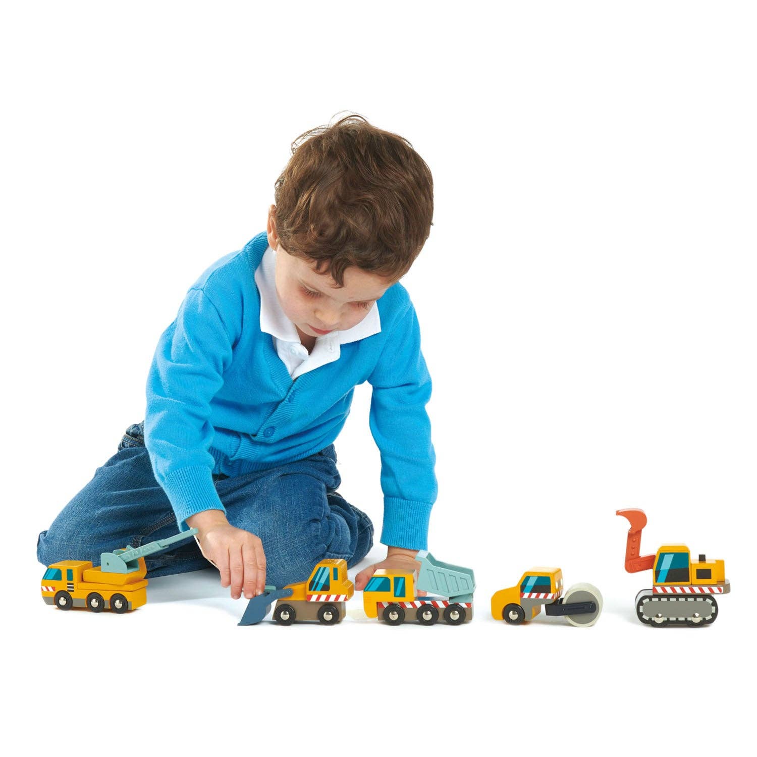 Construction Site Vehicles - Magnolia BabyToys
